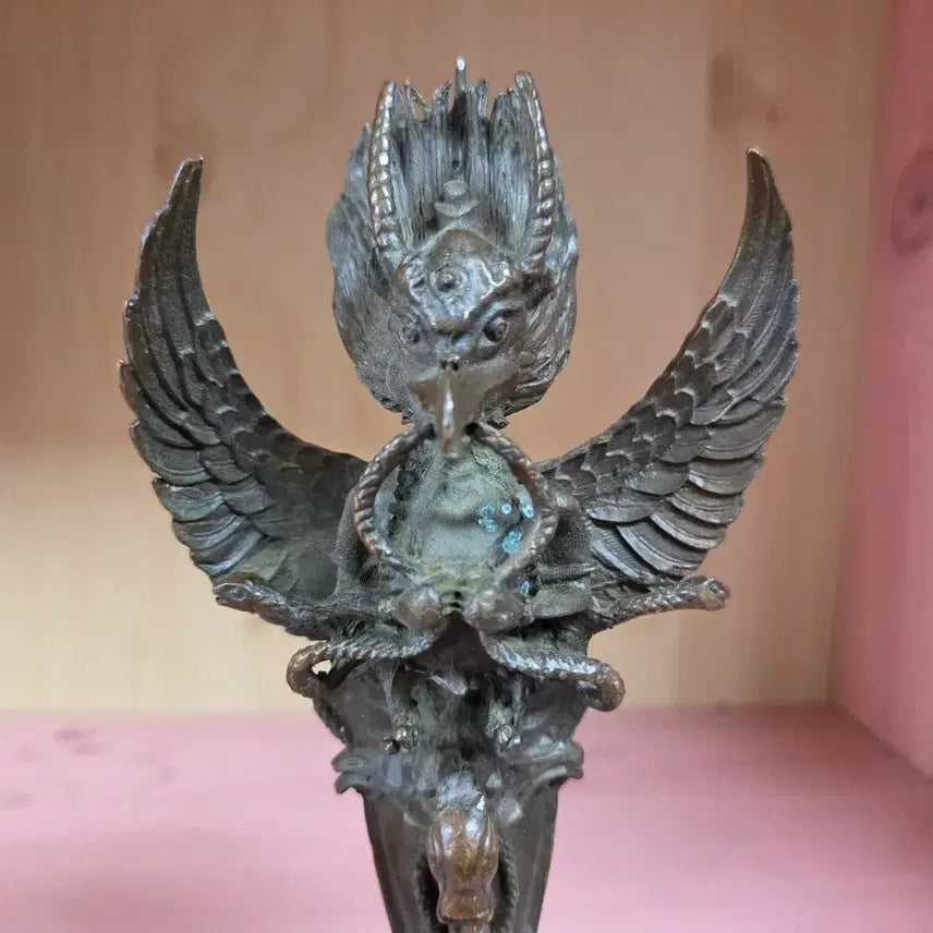 [BUNJANG] Garuda Vajra Bronze Statue / 가루다  금강저 동 조각상