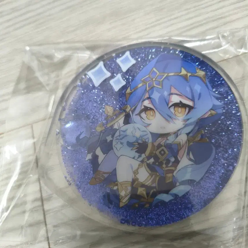 [BUNJANG] Genshin Impact Layla Glitter Acrylic Stand / 원신 레일라 글리터 아크릴 코롯토