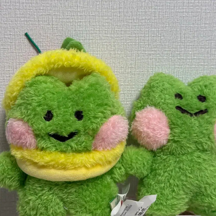 [BUNJANG] Line Friends Minini Lenini Frog Plush Bundle / 라인프렌즈 미니니 레니니 개구리 인형 일괄