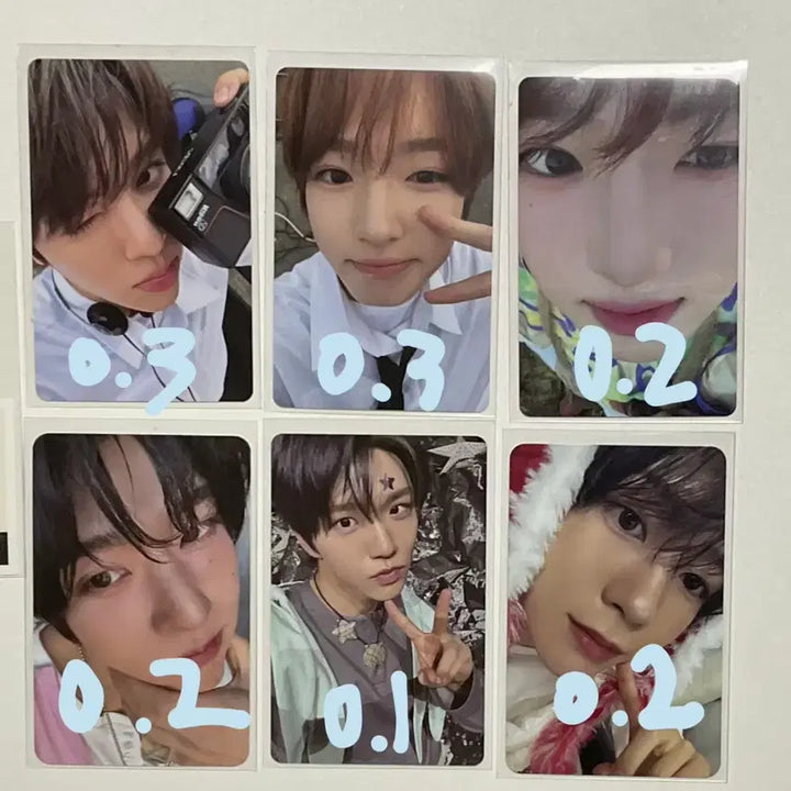 [BUNJANG] NCT WISH First Press Limited Edition Photocard / 엔시티 위시 포카 일괄 양도