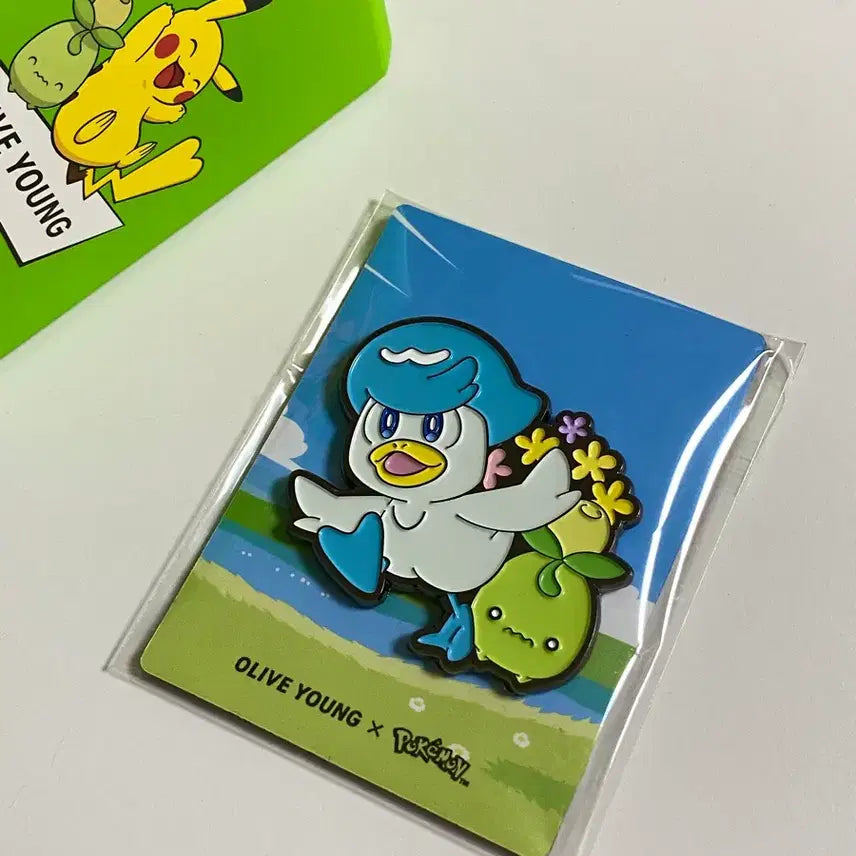 [BUNJANG] Olive Young Pokemon Quaxly Magnet / 올리브영 포켓몬 꾸왁스 마그넷