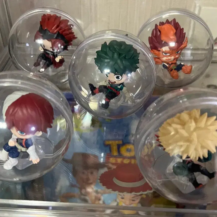 [BUNJANG] My Hero Academia Acrylic Ball Figure Set (7 Types) / 나의 히어로 아카데미 아크릴 볼 피규어 7종
