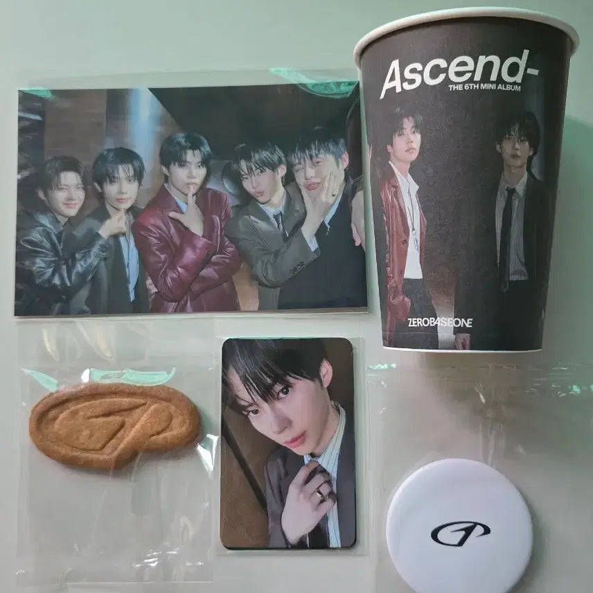 [BUNJANG] ZEROBASEONE Ascend Cafe Full Set / 제베원 어센드 카페 풀세트+럭드 양도 ascend cafe
