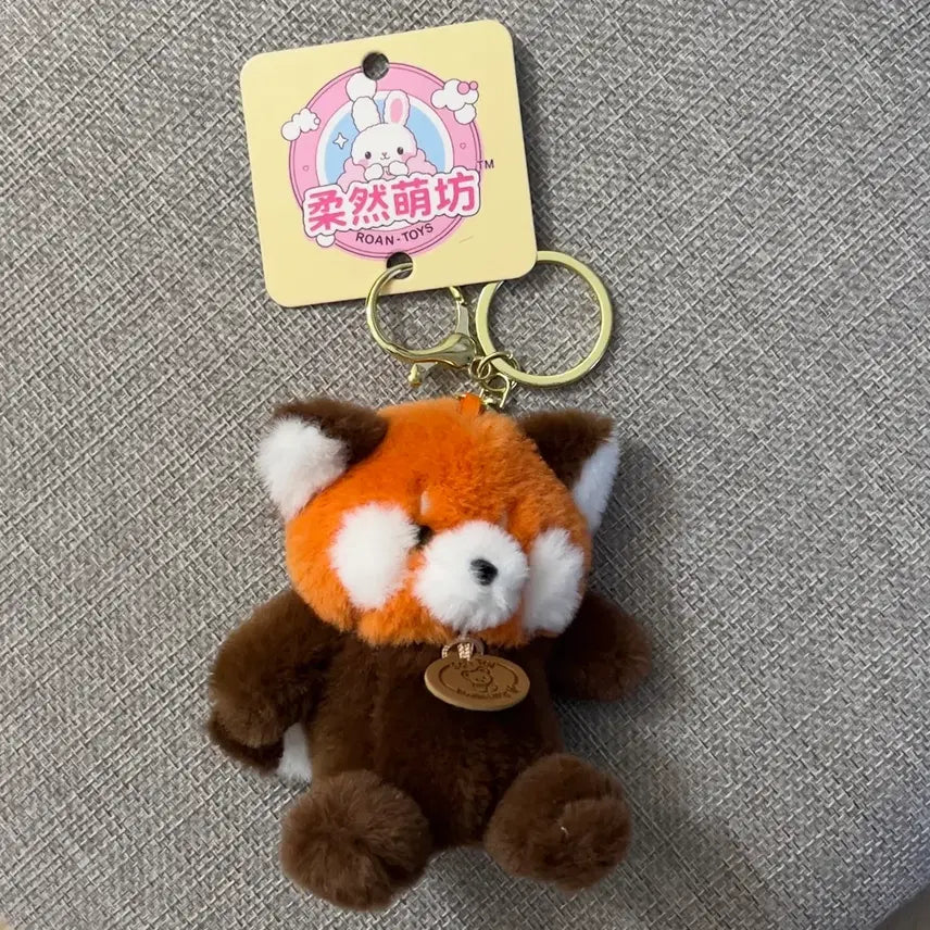 [BUNJANG] Red Panda Plush Keychain / 레서판다 인형 키링