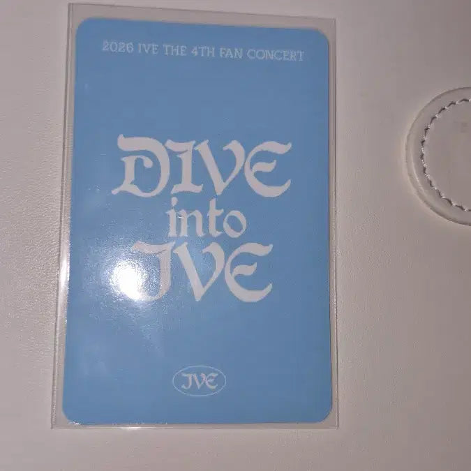 [BUNJANG] IVE DIVE in toIVE Yujin Photocard / 아이브 DIVE in toIVE 포토팩 유진 포토카드