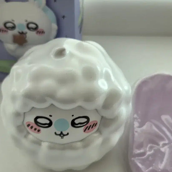[BUNJANG] Chiikawa Momonga "Momonga Darake" Figure (Bubble Momonga) / 치이카와 모몽가 다라케 모몽가 투성이 피규어 거품몽가 단순개봉