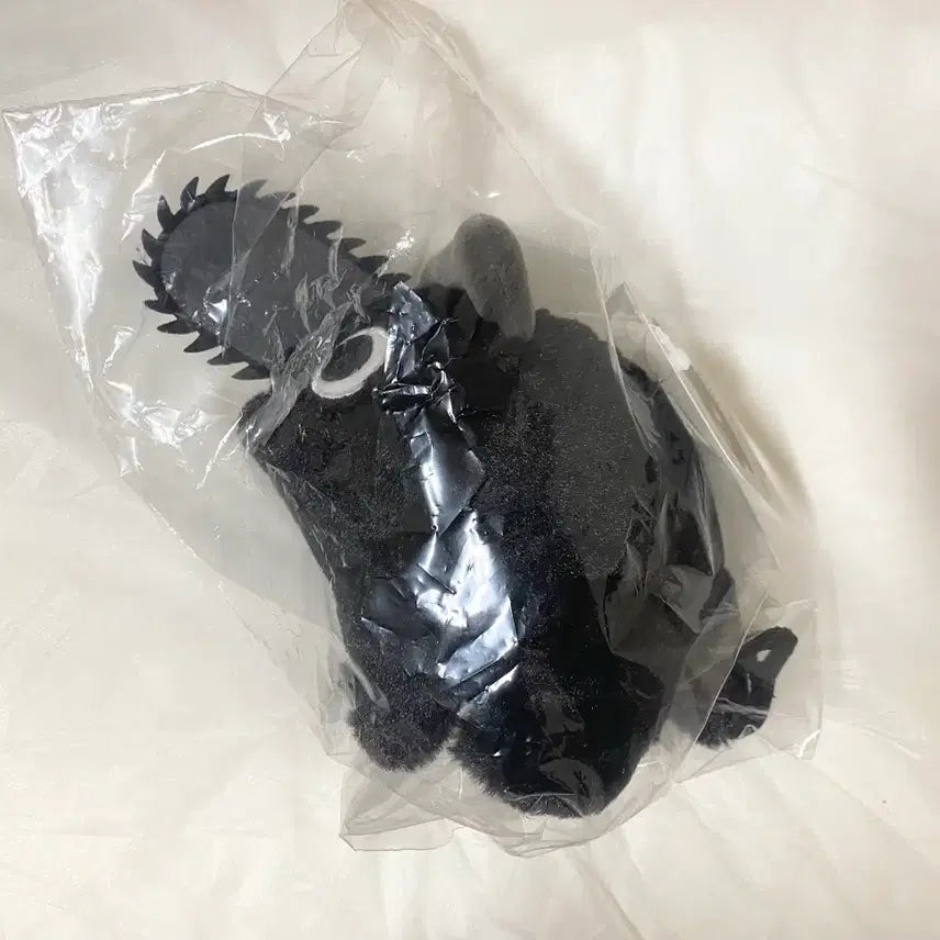 [BUNJANG] Chainsaw Man Pochita Plush Keychain (Sealed) / 체인소맨 블랙 포치타 인형 키링 미개봉 택o