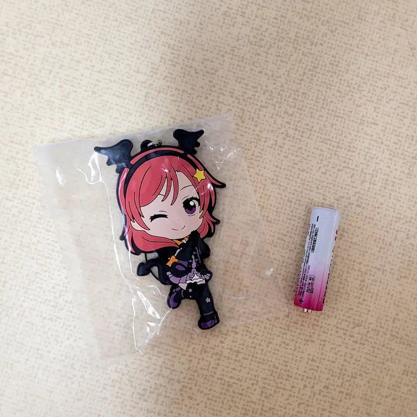 [BUNJANG] Love Live! Hoshizora Rin Halloween Devil Version Rubber Strap (Sealed) / 미개봉 한정 러브라이브 호시조라 린 할로윈 악마버전 러버스트랩