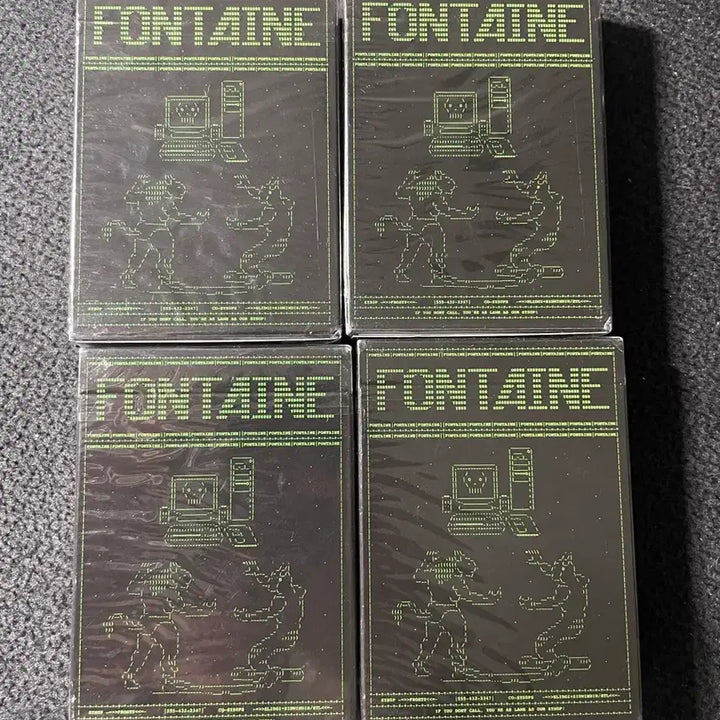 [BUNJANG] Fontaine Hacker Edition Unsealed Deck / 폰테인 해커 에디션 미개봉