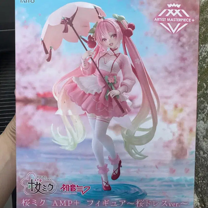 [BUNJANG] Taito Sakura Miku AMP+ Figure (Sealed) / 미개봉) 타이토 벚꽃 사쿠라 미쿠 AMP+ 피규어