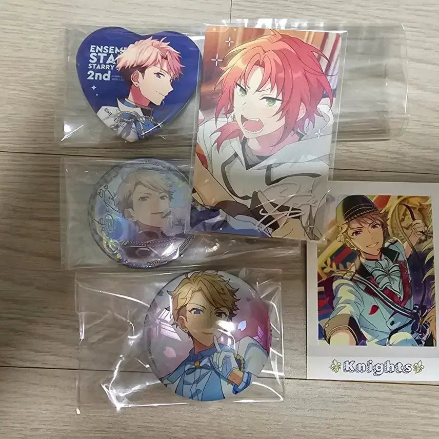 [BUNJANG] Ensemble Stars! Knights Leo + Arashi Bundle Set / 앙스타 나이츠 레오+아라시 일괄판매