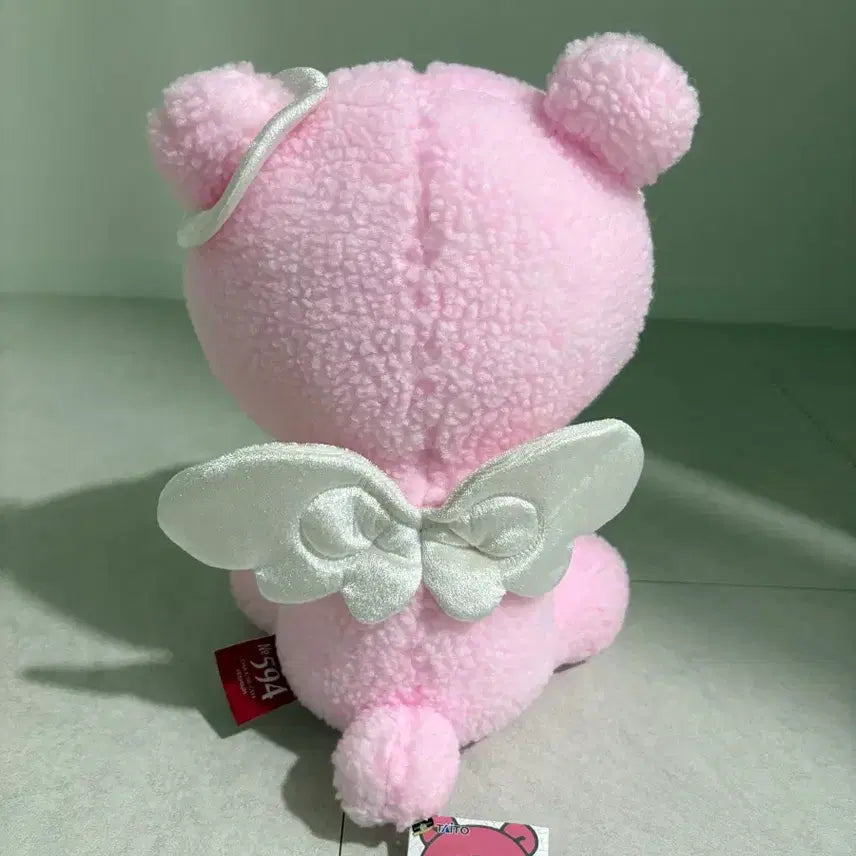 [BUNJANG] Glumi Bear Pink Angel Plush Doll / 글루미베어 핑크 천사 엔젤 인형 누이구루미