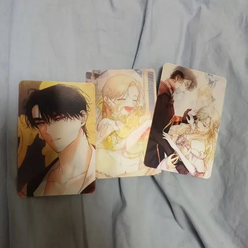 [BUNJANG] The Way to Protect the Golden Heart Lenticular Photocard Set / 황제의 아이를 숨기는 방법 렌트큘러 포카 3종세트