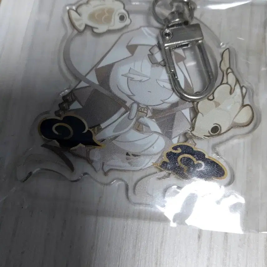 [BUNJANG] Cookie Run Mystic Flower Cookie Keychain / 쿠키런 비공굿 미스틱 플라워맛 쿠키 키링