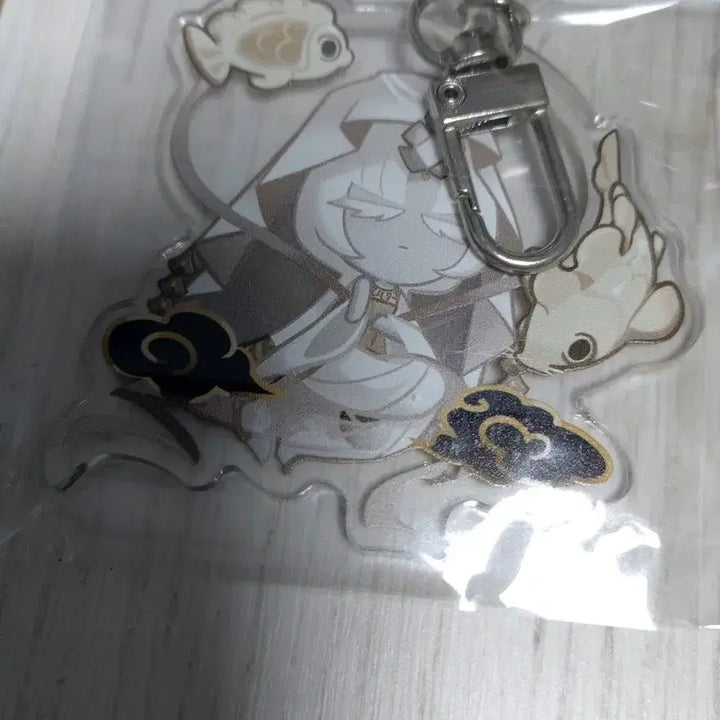 [BUNJANG] Cookie Run Mystic Flower Cookie Keychain / 쿠키런 비공굿 미스틱 플라워맛 쿠키 키링