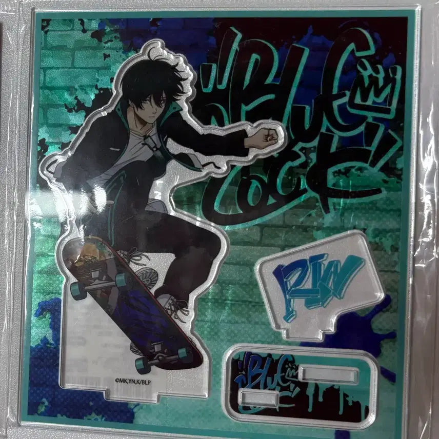 [BUNJANG] Blue Lock Isagi Yoichi Skater Acrylic Stand / 블루록 이토시 린 스케이트 스케이터 아크릴 스탠드