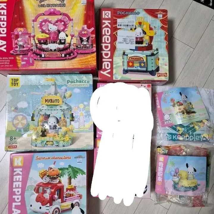 [BUNJANG] Kipli Toptoy Pochacco Block Bundle Set (Sealed) / 키플리, 탑토이 포차코 블럭 일괄판매, 미개봉새상품(택포)