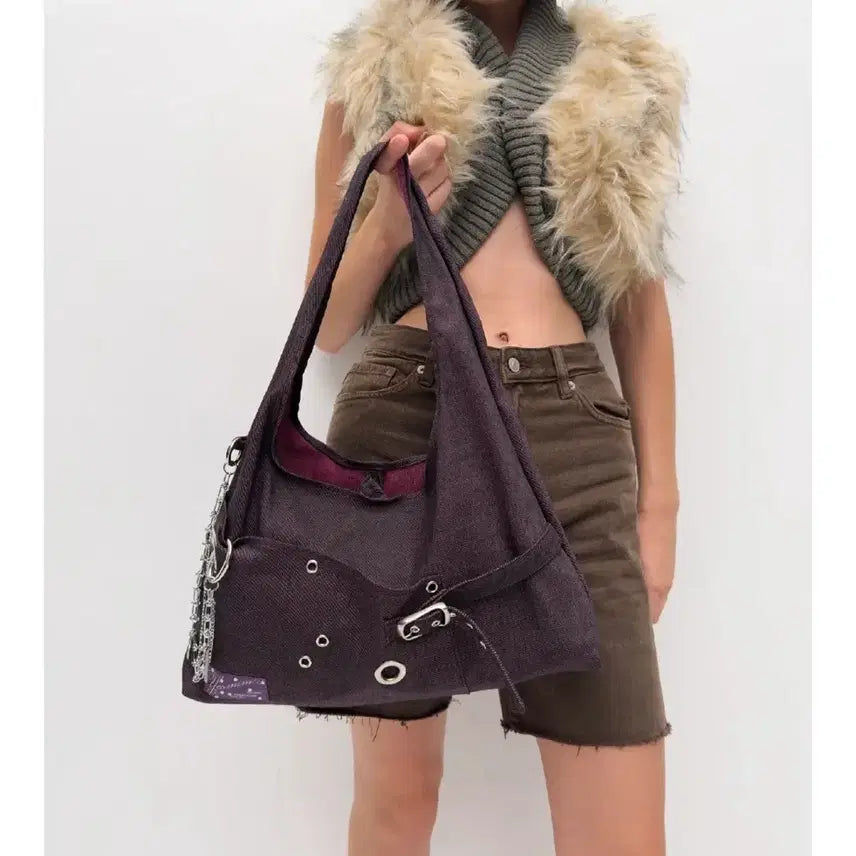 [BUNJANG] Yeomim Layout Bag Grey Grape / 여밈 레이아웃백 그레이프