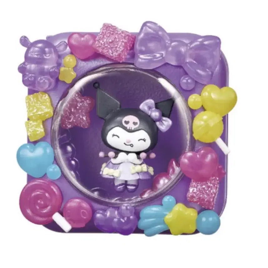 [BUNJANG] Sanrio Kuromi My Melody Melty Compact Set / (정품)쿠로미 마이멜로디 멜티 콤팩트 컴팩트 리멘트 4번