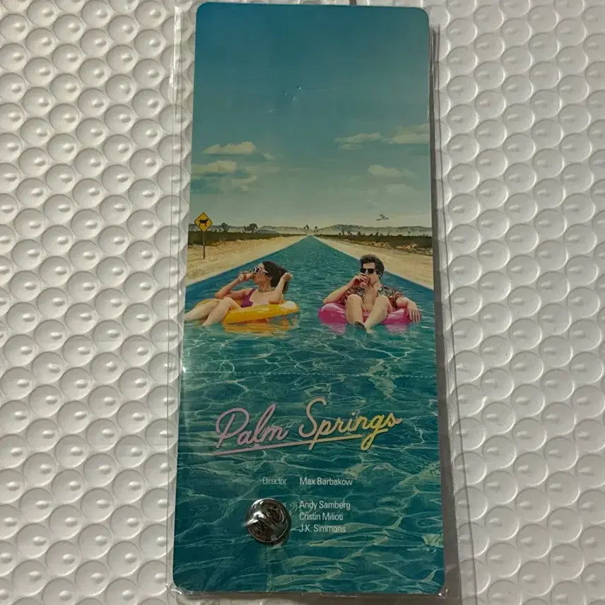 [BUNJANG] Palm Springs Pin Button Badge / 팜스프링스 핀버튼 뱃지