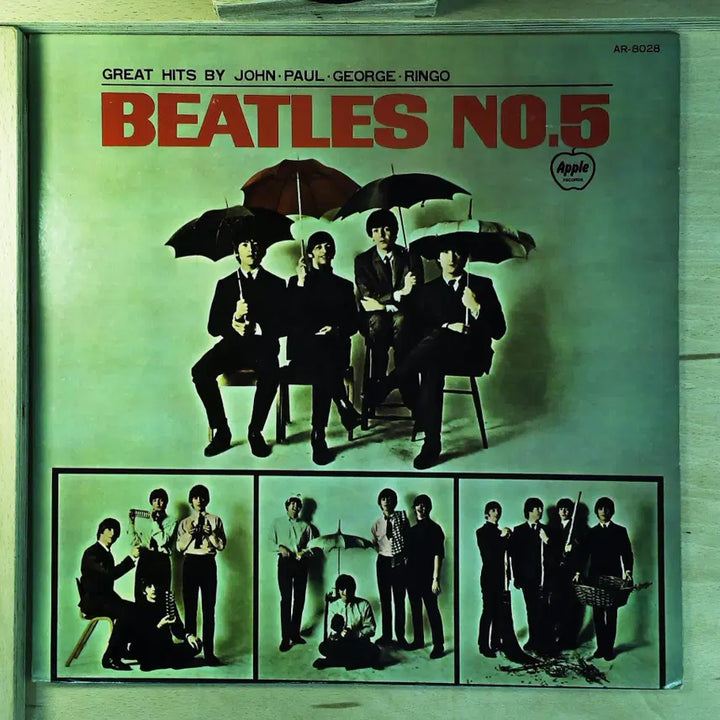 [BUNJANG] The Beatles Beatles No. 5 1973 Japanese Edition Vinyl Record / Beatles No. 5 일본 1973년반