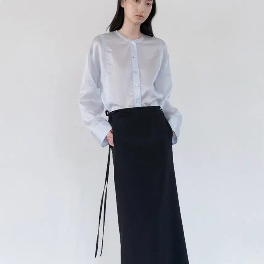 [BUNJANG] Mimeme See-through Blouse / 미메메 블라우스