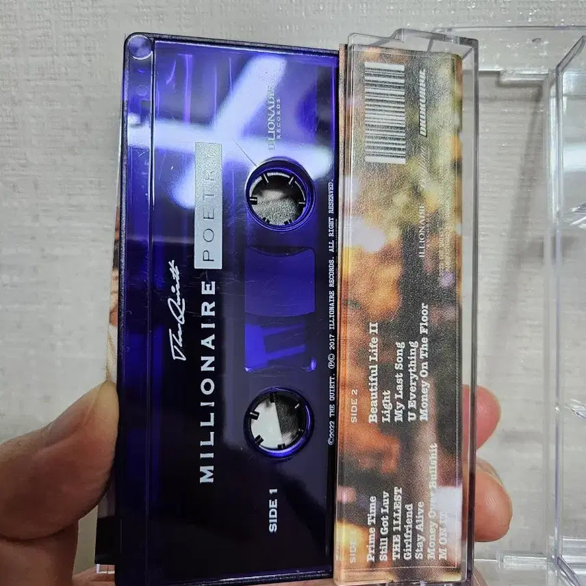 [BUNJANG] The Quiett 8th Album Millionaire Poetry Cassette Tape / 더콰이엇 8집 Millionaire Poetry 카세트테이프 팝니다