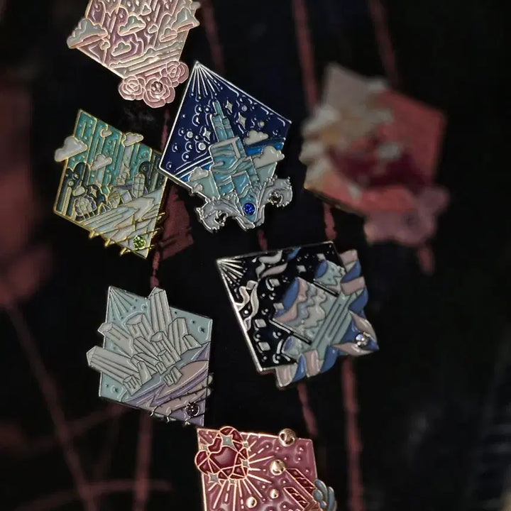 [BUNJANG] Steven Universe Metal Badge Set / 스티븐유니버스 스유 굿즈 금속뱃지 금속배지