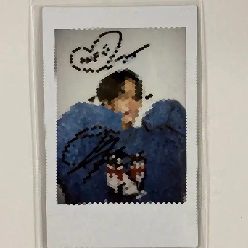 [BUNJANG] ONF U Official Autographed Polaroid / ONF 온앤오프 유토 유 U 친필 사인 폴라로이드 싸폴