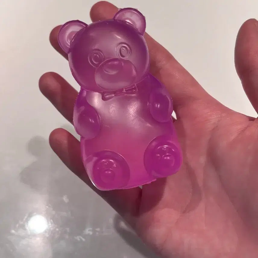 [BUNJANG] Haribo Gummy Bear Soft Toy - Purple / 하리보 곰돌이 말랑이 보라