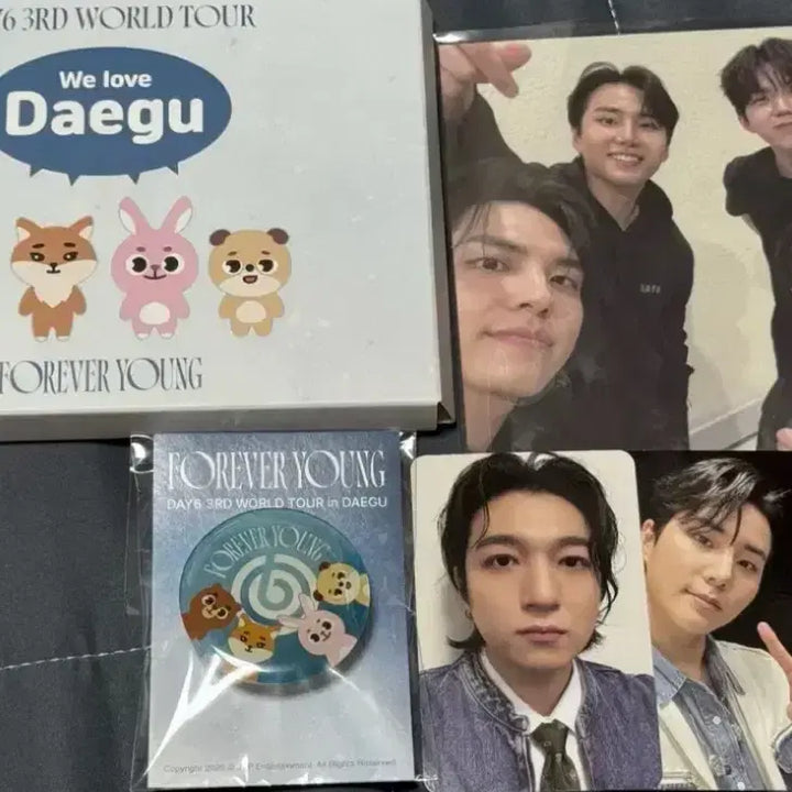 [BUNJANG] DAY6 Forever Young Concert Kit Bundle Set (Gwangju, Daejeon, Daegu) / 데이식스 포에버영 광주 대전 대구 막콘 입장키트 일괄판매