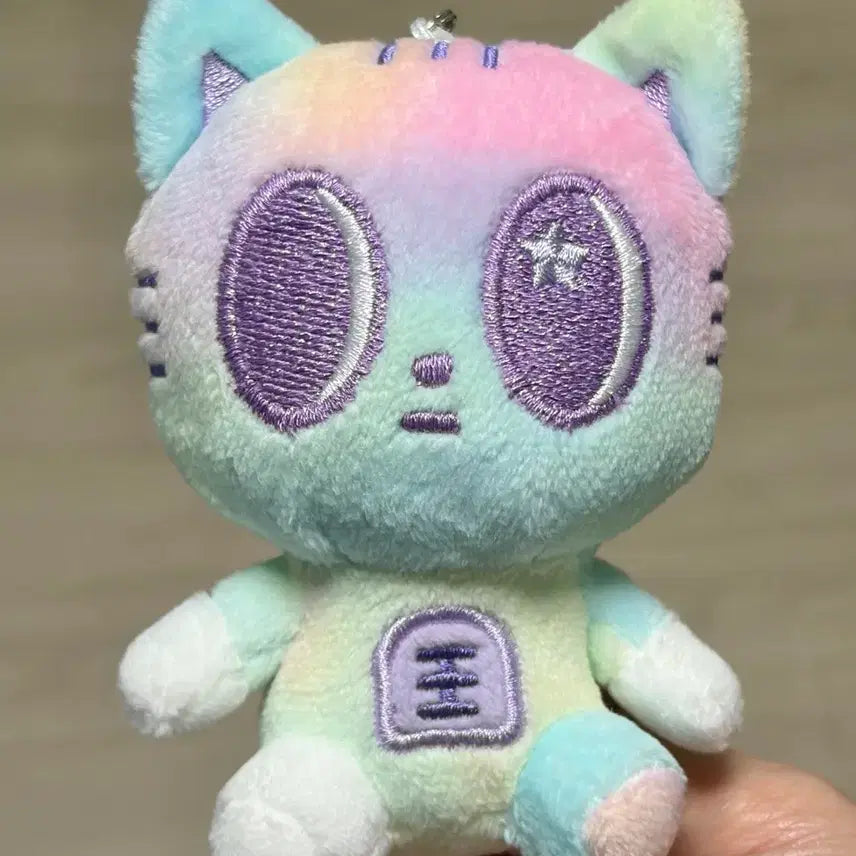 [BUNJANG] Rainbow Dagonny Plush Toy / 레인보우 다고냥