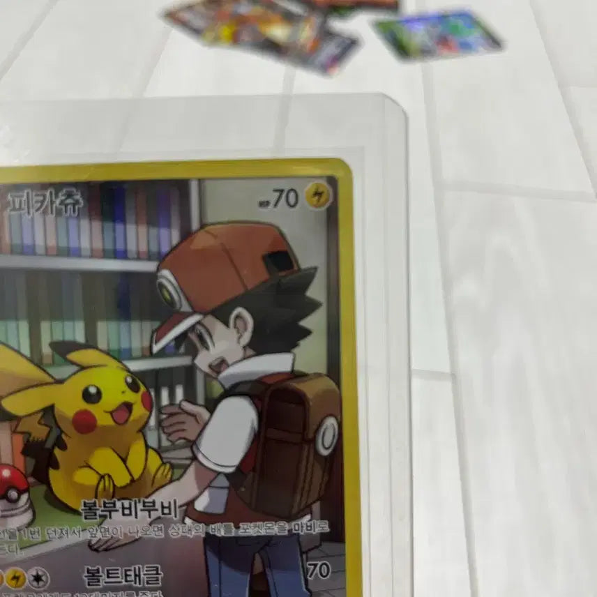 [BUNJANG] Pokemon Card Pikachu chr 054/049 / 포켓몬 카드 피카츄 chr 054/049
