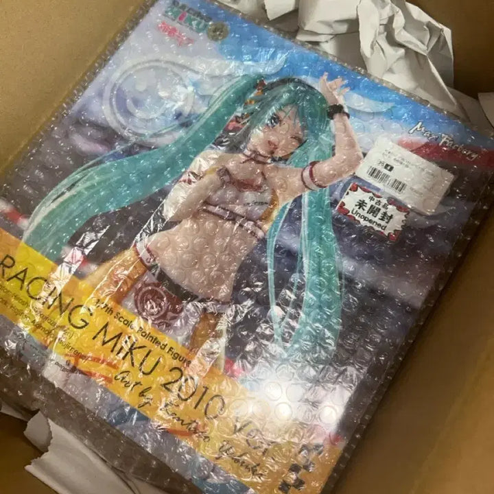 [BUNJANG] Max Factory Hatsune Miku Racing Miku 2010 Version 1/7 Scale Figure (Sealed) / 미개봉) 맥스팩토리 하츠네 미쿠 GT 1/7 스케일 레이싱 미쿠 2010