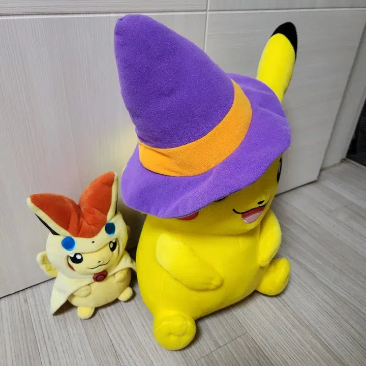 [BUNJANG] Banpresto Large Halloween Pikachu Witch Hat Plush / 대형 봉제인형 포켓몬스터 반프레스토 엄청 큰 할로윈 피카츄 마녀모자