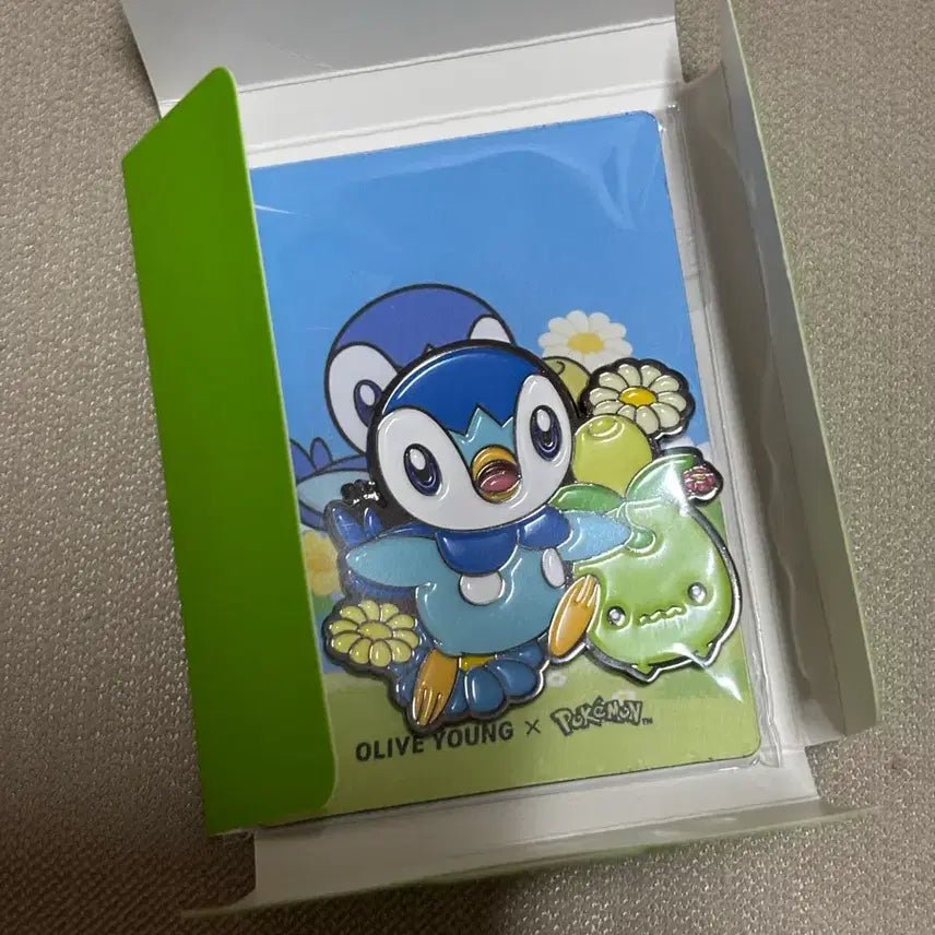 [BUNJANG] Olive Young Pokemon Piplup Magnet / 올리브영 포켓몬 마그넷 팽도리 펭도리