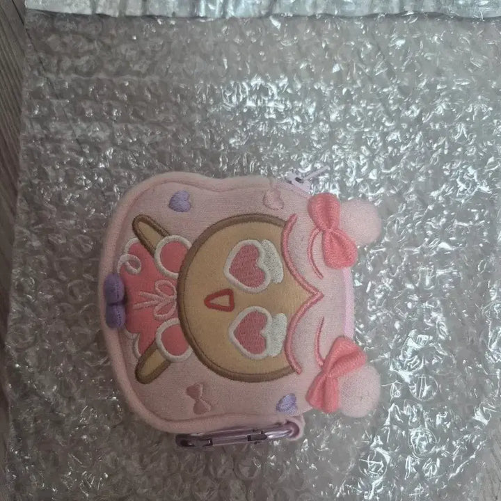 [BUNJANG] Cookie Run Cotton Candy Cookie Compact Pouch / 쿠키런 솜사탕맛 쿠키 컴팩트 파우치