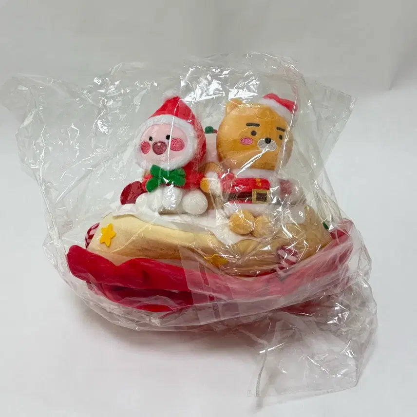 [BUNJANG] Kakao Friends Christmas Cake Doll Hat / 카카오프렌즈 크리스마스 케이크 모자인형