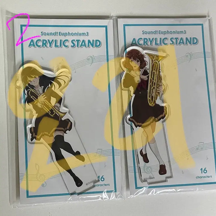 [BUNJANG] Sound! Euphonium Acrylic Standee Set / >급전<울려라유포니엄 아크릴 양도합니다 쿠미코 레이나 아스카 나