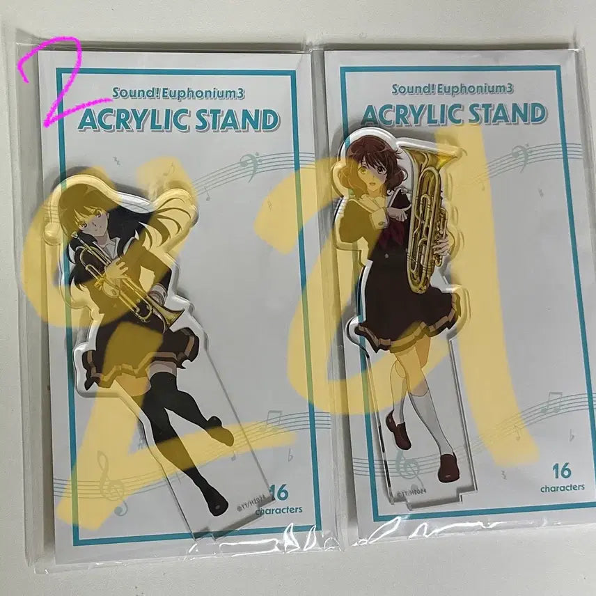 [BUNJANG] Sound! Euphonium Acrylic Standee Set / >급전<울려라유포니엄 아크릴 양도합니다 쿠미코 레이나 아스카 나