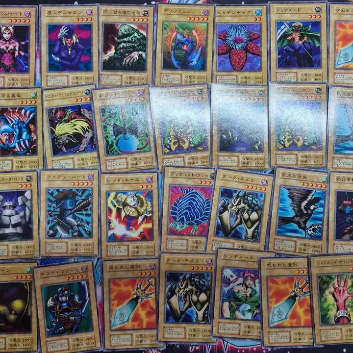 [BUNJANG] Yu-Gi-Oh! Japanese 1st Edition Early Normal Card Set / 유희왕 일본판 1기 초기 노멀 카드 세트