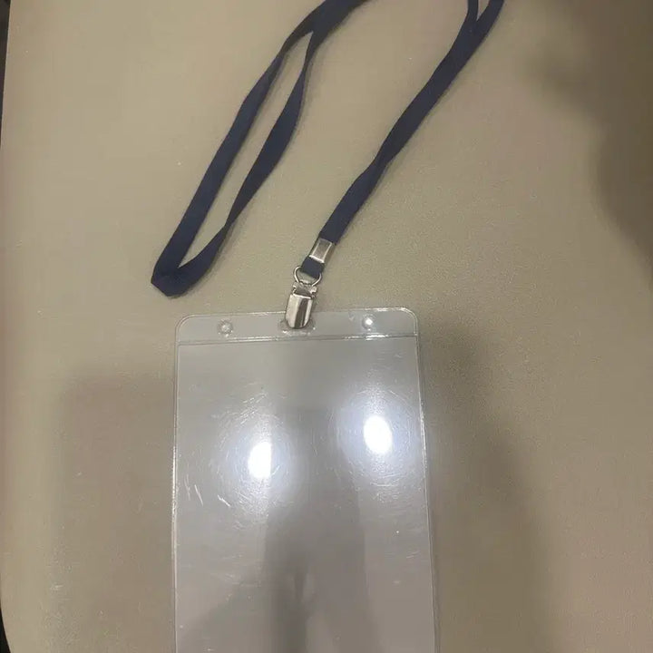 [BUNJANG] Name Tag Lanyard with Card Holder / 명찰 목걸이 사원증 케이스 홀더