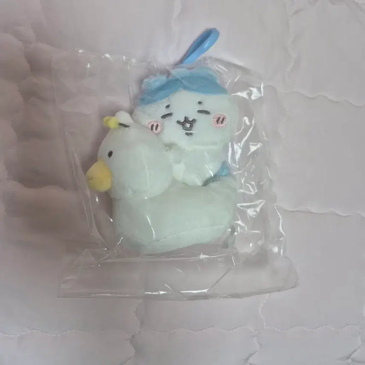 [BUNJANG] Chiikawa Hachware Baby Duck Mascot Plush / 치이카와 하치와레 베이비 오리 변기 마스코트 인형