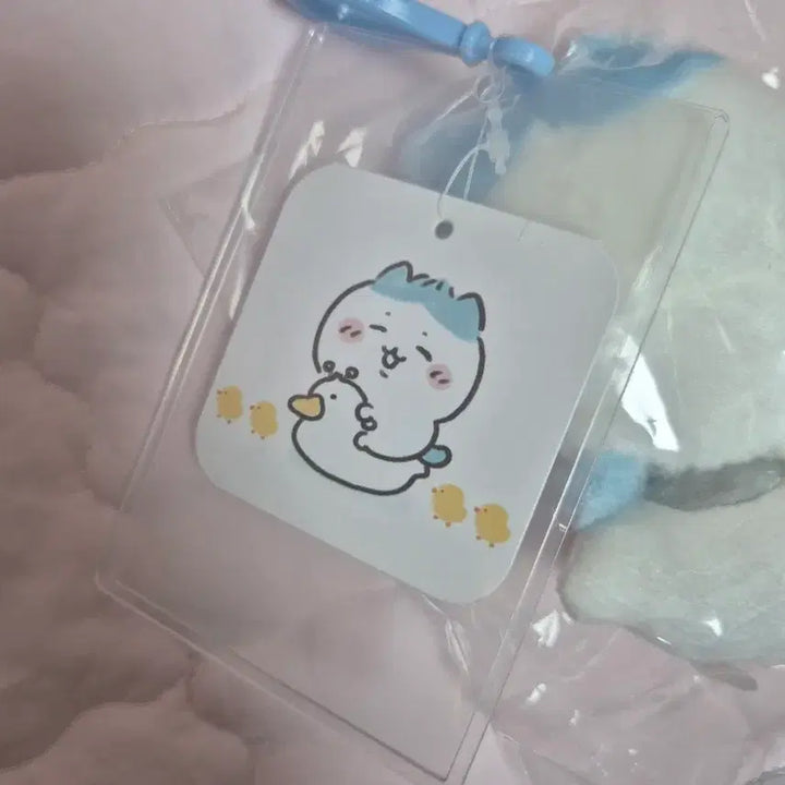 [BUNJANG] Chiikawa Hachware Baby Duck Mascot Plush / 치이카와 하치와레 베이비 오리 변기 마스코트 인형