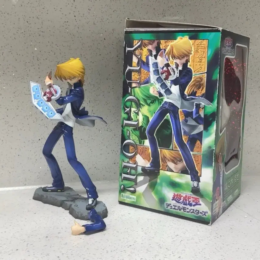 [BUNJANG] Kotobukiya Yu-Gi-Oh! Joey Wheeler Figure Limited Edition with Bonus / [마지막가격!]유희왕 코토부키야 죠노우치 피규어+초회 한정판 부록