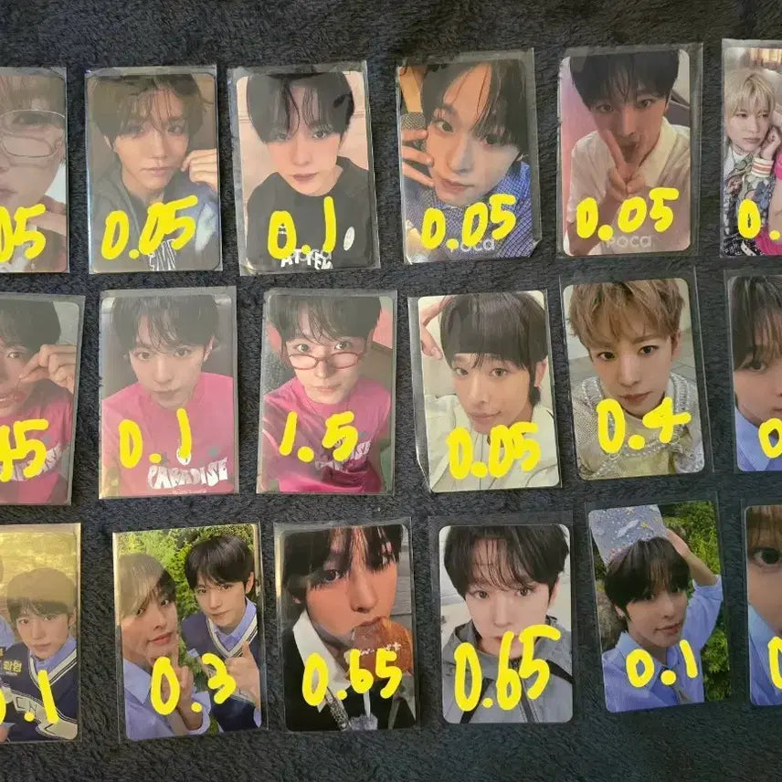 [BUNJANG] NCT WISH Photocard Bundle Set / 엔시티 위시 nct wish 탈덕처분 포카 위부부 생카 디아이콘 일괄