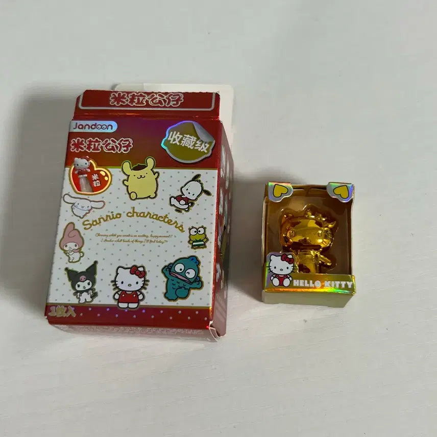 [BUNJANG] Sanrio Hello Kitty Gold Special Figure / 산리오 헬로키티 금색 피규어 스페셜
