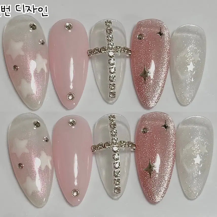 [BUNJANG] Magnetic Gel Handmade Nail Tips / 자석젤 수제네일팁