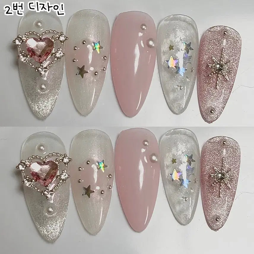 [BUNJANG] Magnetic Gel Handmade Nail Tips / 자석젤 수제네일팁