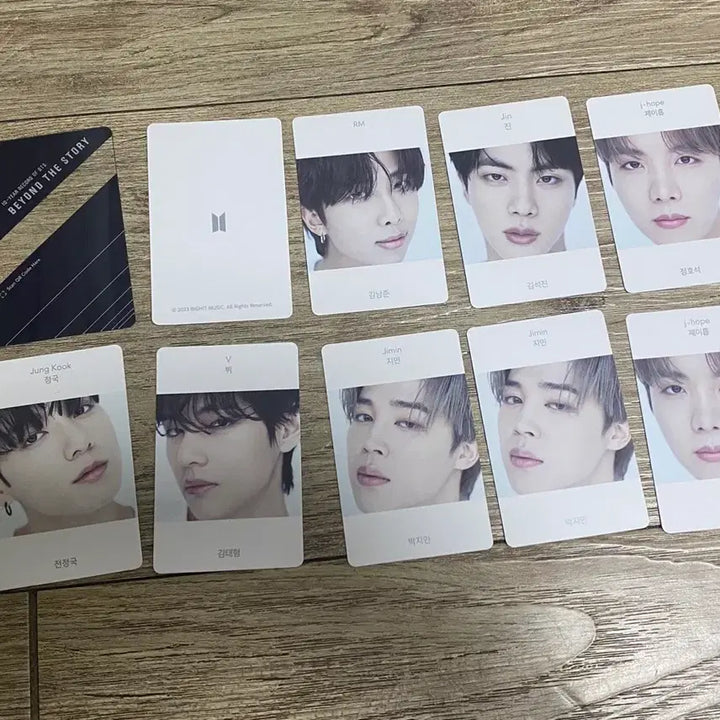 [BUNJANG] BTS BEYOND THE STORY 10th Anniversary Memoir Photocard / [포카 포함] 방탄소년단(BTS) BEYOND THE STORY